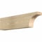 Ekena Millwork Huntington Rough Sawn Rafter Tail, Douglas Fir, 4"W x 8"H x 32"L RFT04X08X32HUN00RDF - alternate 1